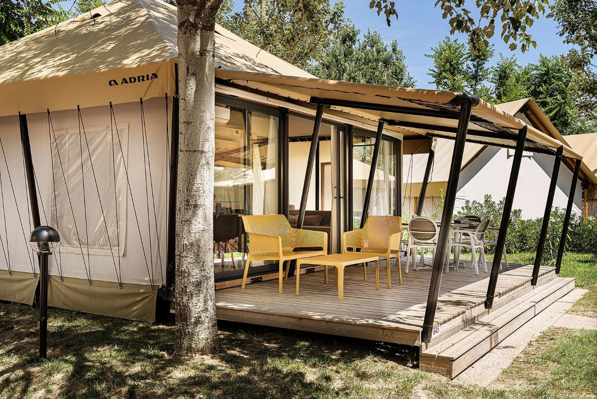 Barricata Holiday Village Scardovari Room photo A mobile home in a campsite